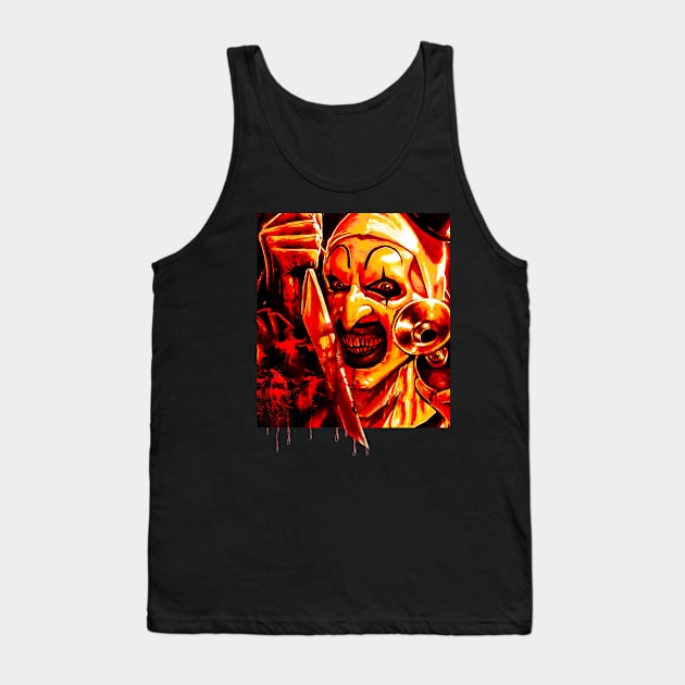 Art The Clown Tank Top by QDRC.ART